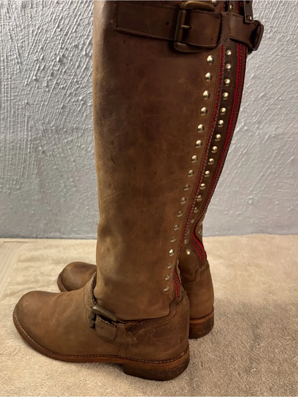 Steve Madden tall brown